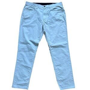 Bonobos Athletic Fit Pants 34x30 Light Blue Stretch Chino Casual Men’s